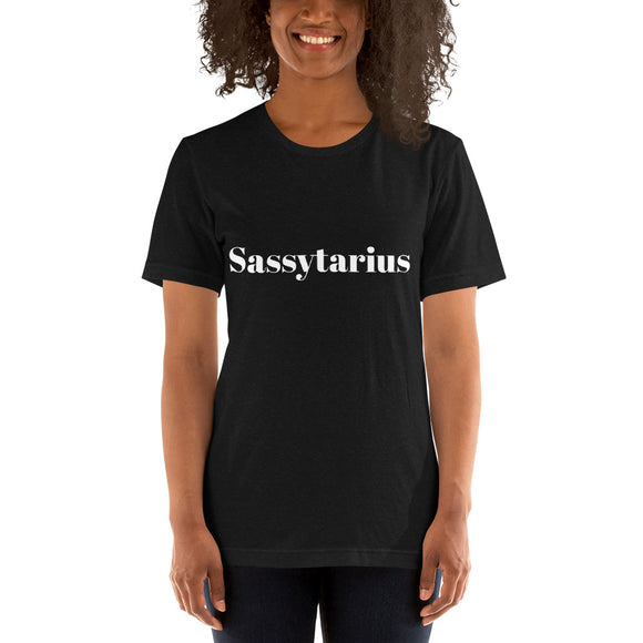 Sassytarius T-Shirt (Wht/Black)