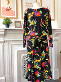 Vintage Pat Argenti Floral Dress