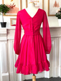 Vintage Raspberry Dreams Dress