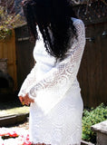 Bella White Lace Dress