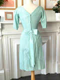 Vintage 1960s Lace Wiggle Dress